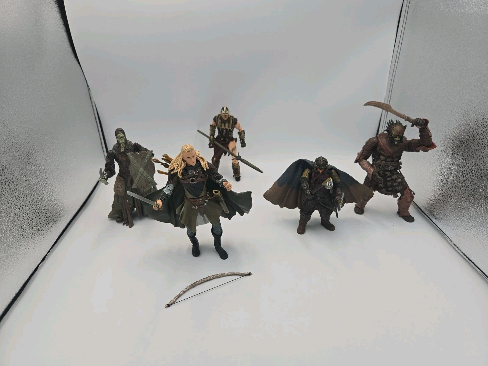 Toy Biz Lord of the Rings ROTK Pelennor Fields Gift Pack 5 Figure Set. Pls Rd.