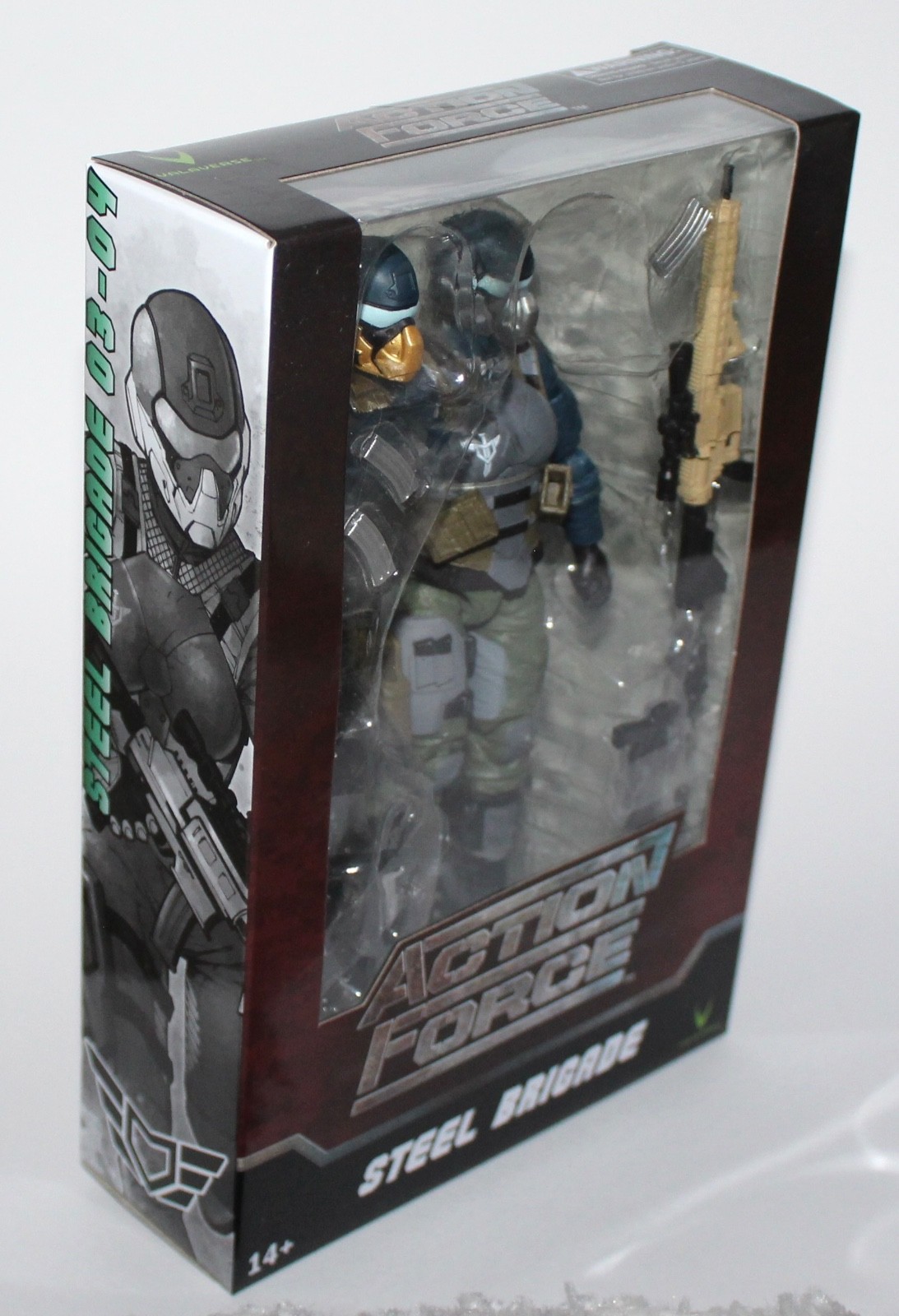 STEEL BRIGADE Female Action Figure VALAVERSE ACTION FORCE 03-04 6&Prime; Scale 1/12