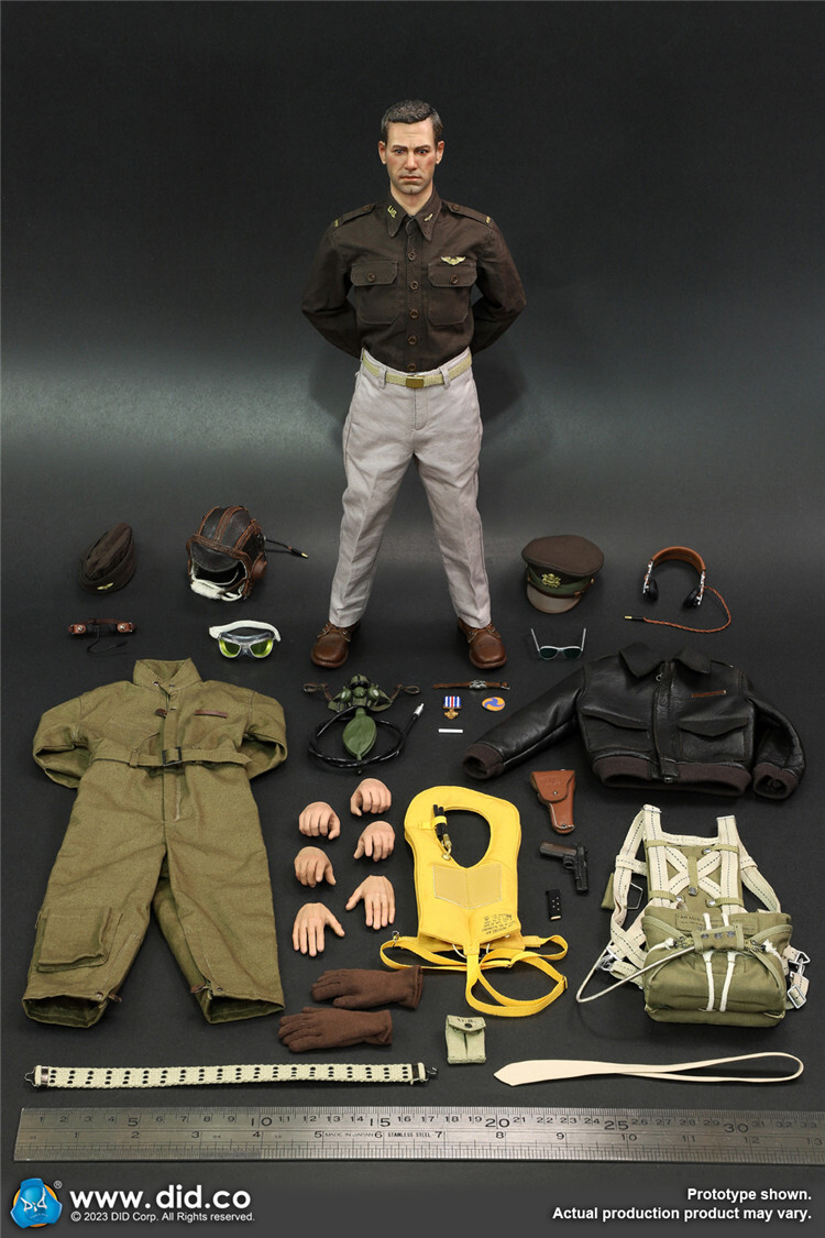 DID A80167 WWII US Army Air Forces Pilot 1/6 Captain Rafe 12″ Action Figures Toy