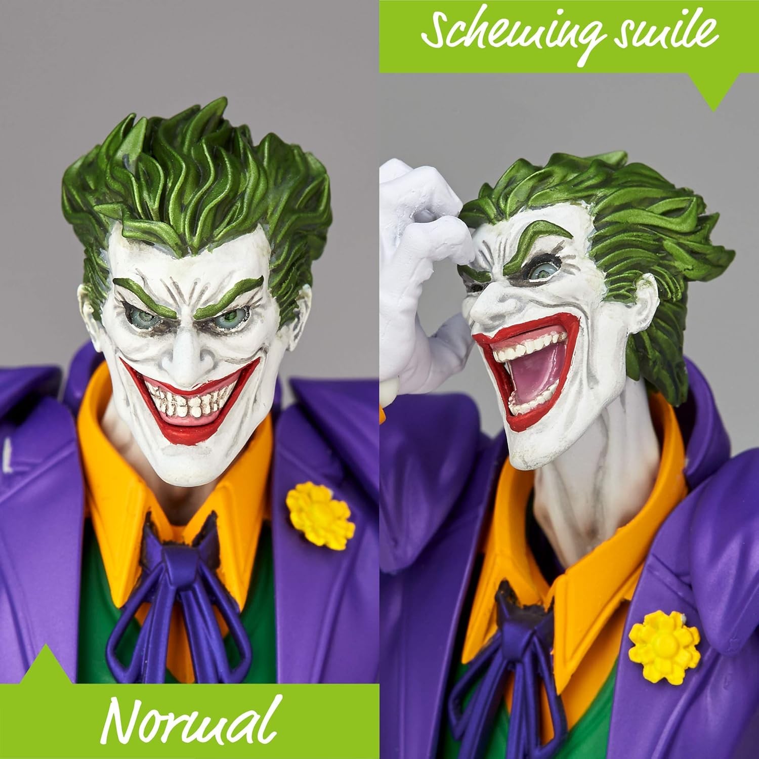 Kaiyodo Figure Complex AMAZING YAMAGUCHI JOKER ABS PVC Action Figure Revoltech