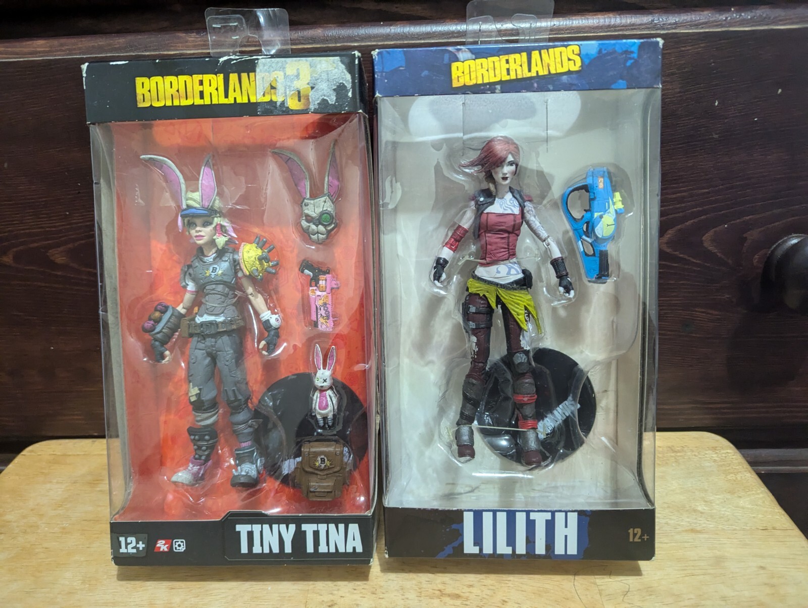 McFarlane Toys Borderlands 3 Tiny Tina And Lillith Collectible Brand New! Sealed