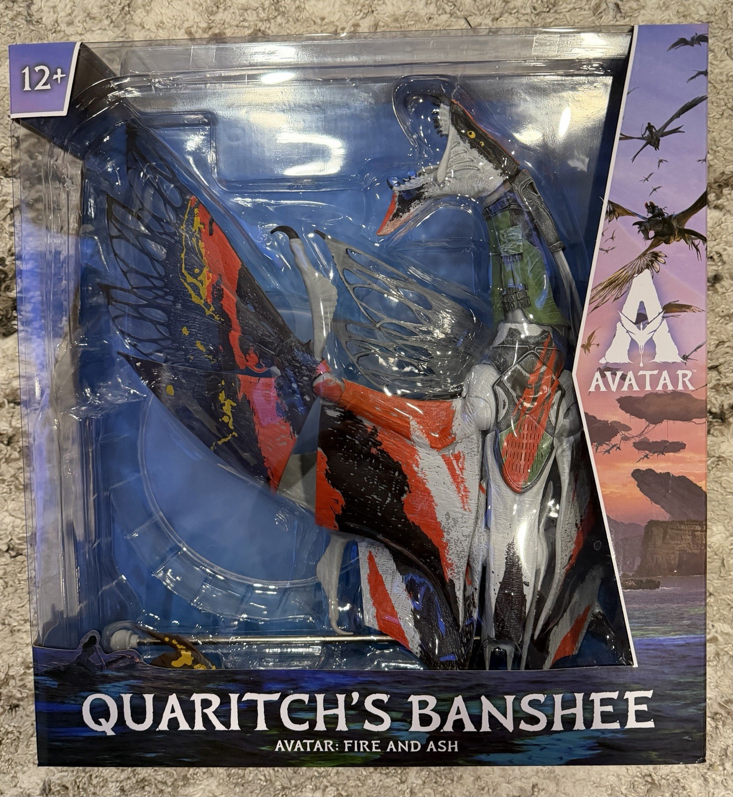 McFarlane Toys Avatar Fire and Ash Quaritch&rsquo;s Banshee Action Figure 12+