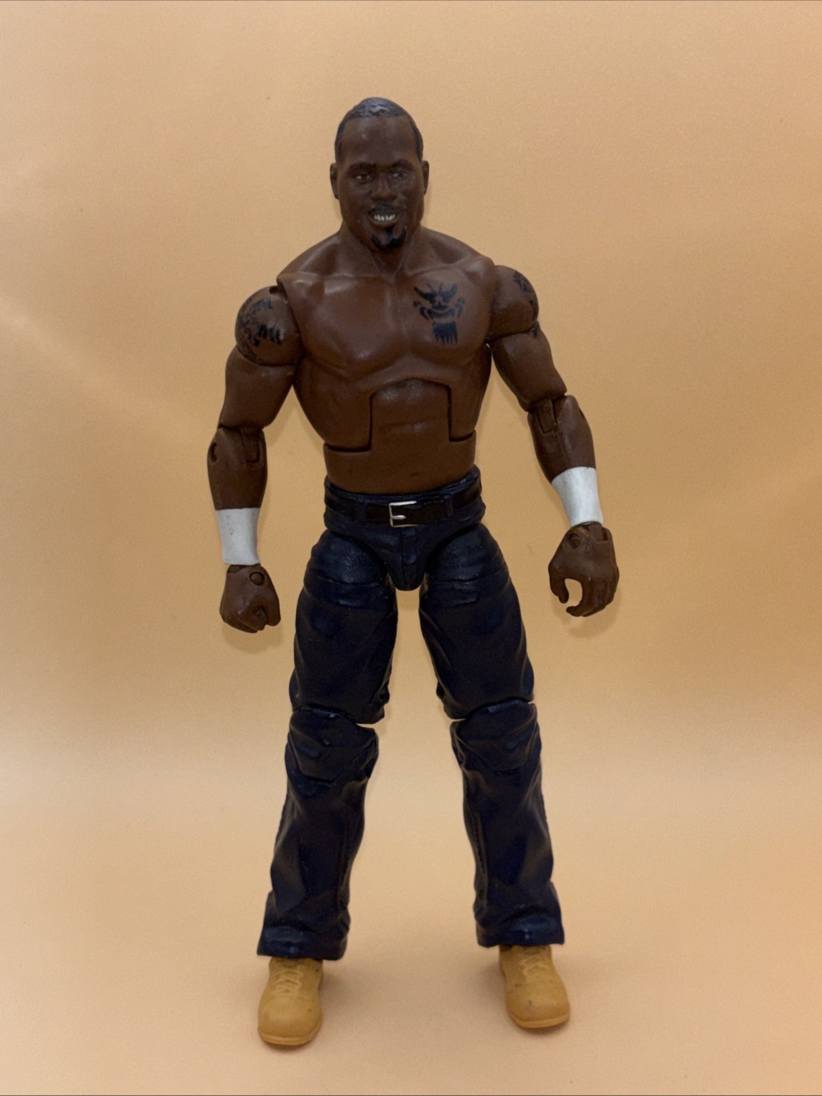 WWE MATTEL ELITE SERIES 6 SHAD GASPARD WRESTLING FIGURE RARE WWF CRYME TYME READ