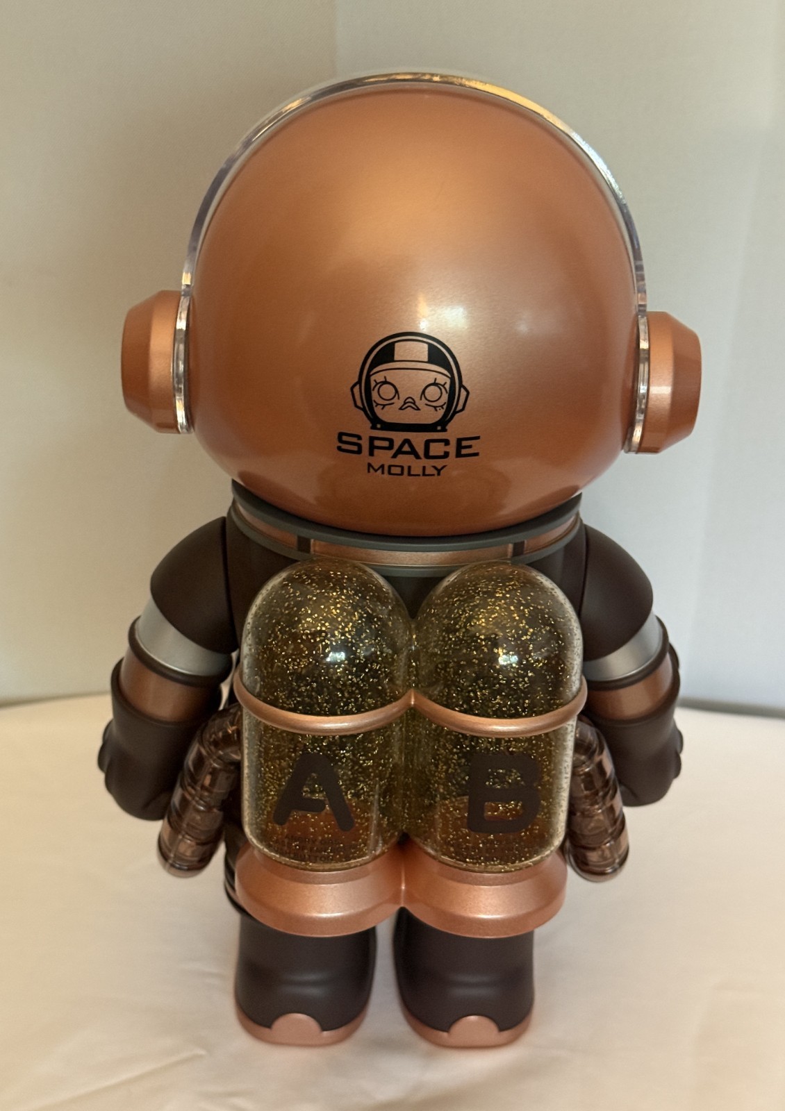 Authentic Pop Mart Mega Collection 400% Space Molly Toffee Open Box