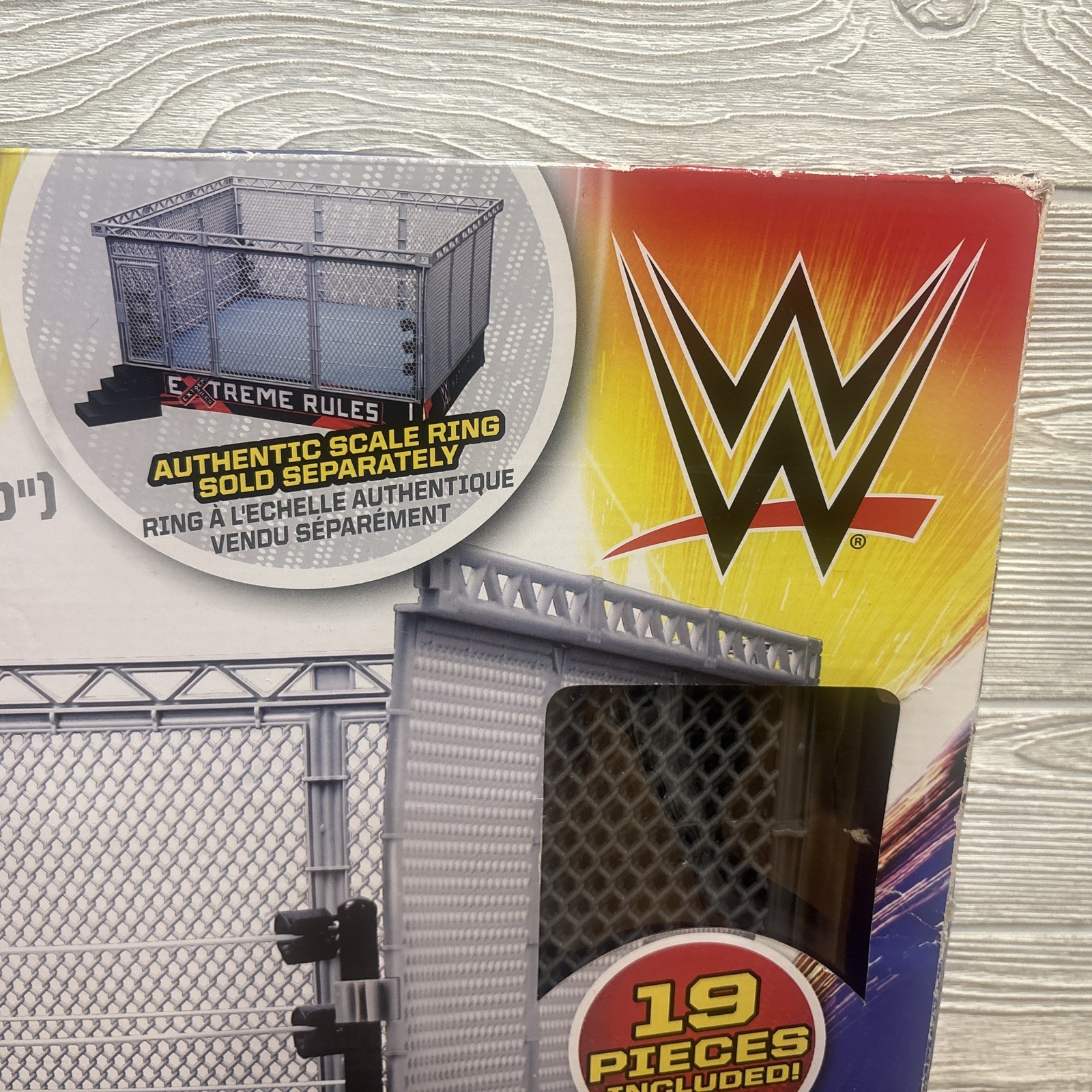 WWE Extreme Rules Edition Authentic Scale Cage 2015 Accessory Set For WWE Ring