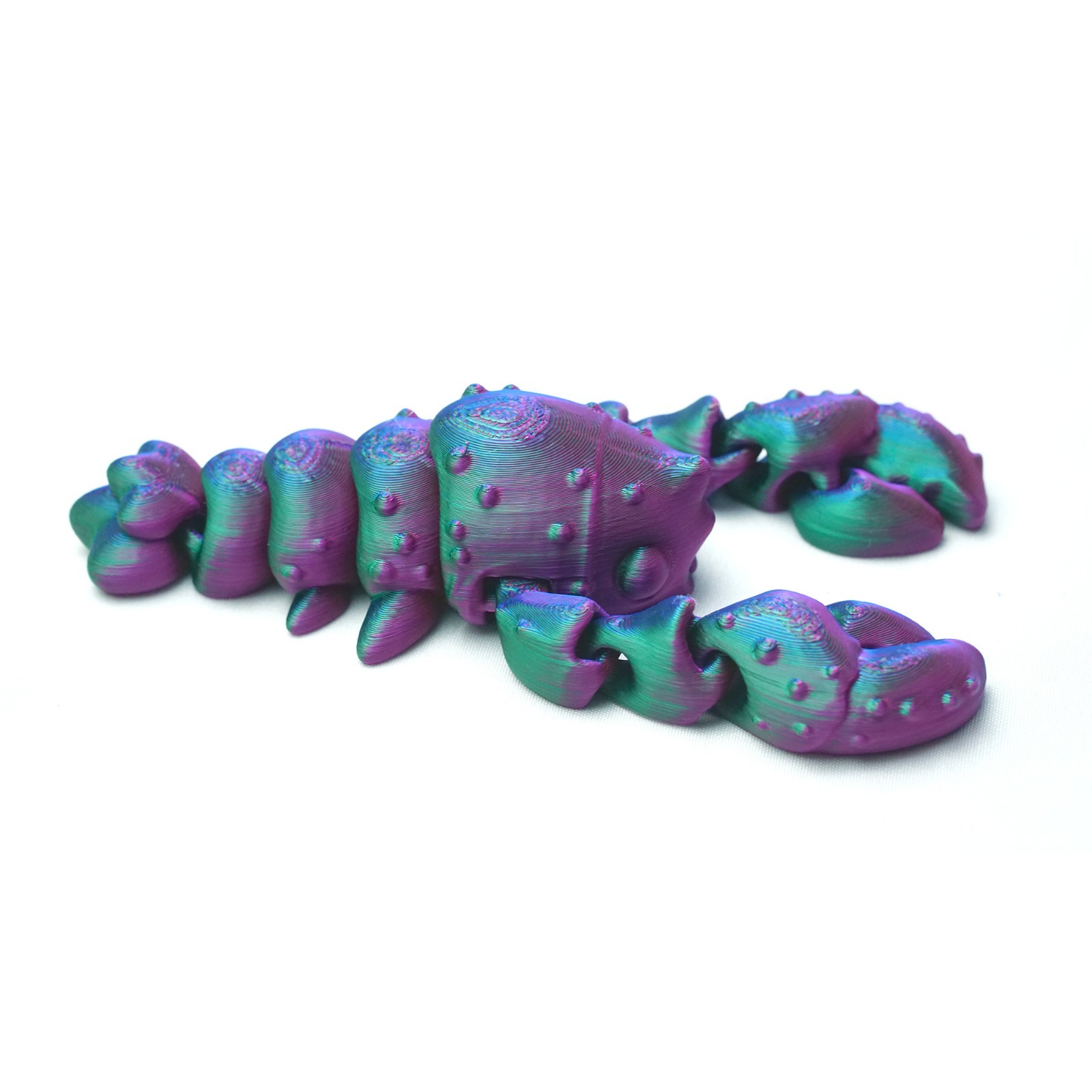 3D Printed Crayfish Model,Articulated Animals Figure,Fidget Toys Home Decor