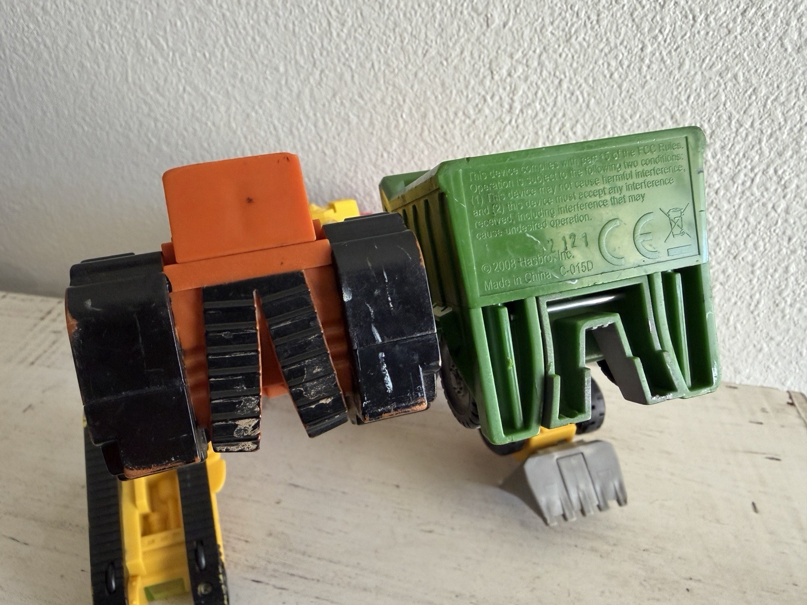2008 Transformers Construction Devastator Mega Power Bots 12&Prime; Revenge of Fallen