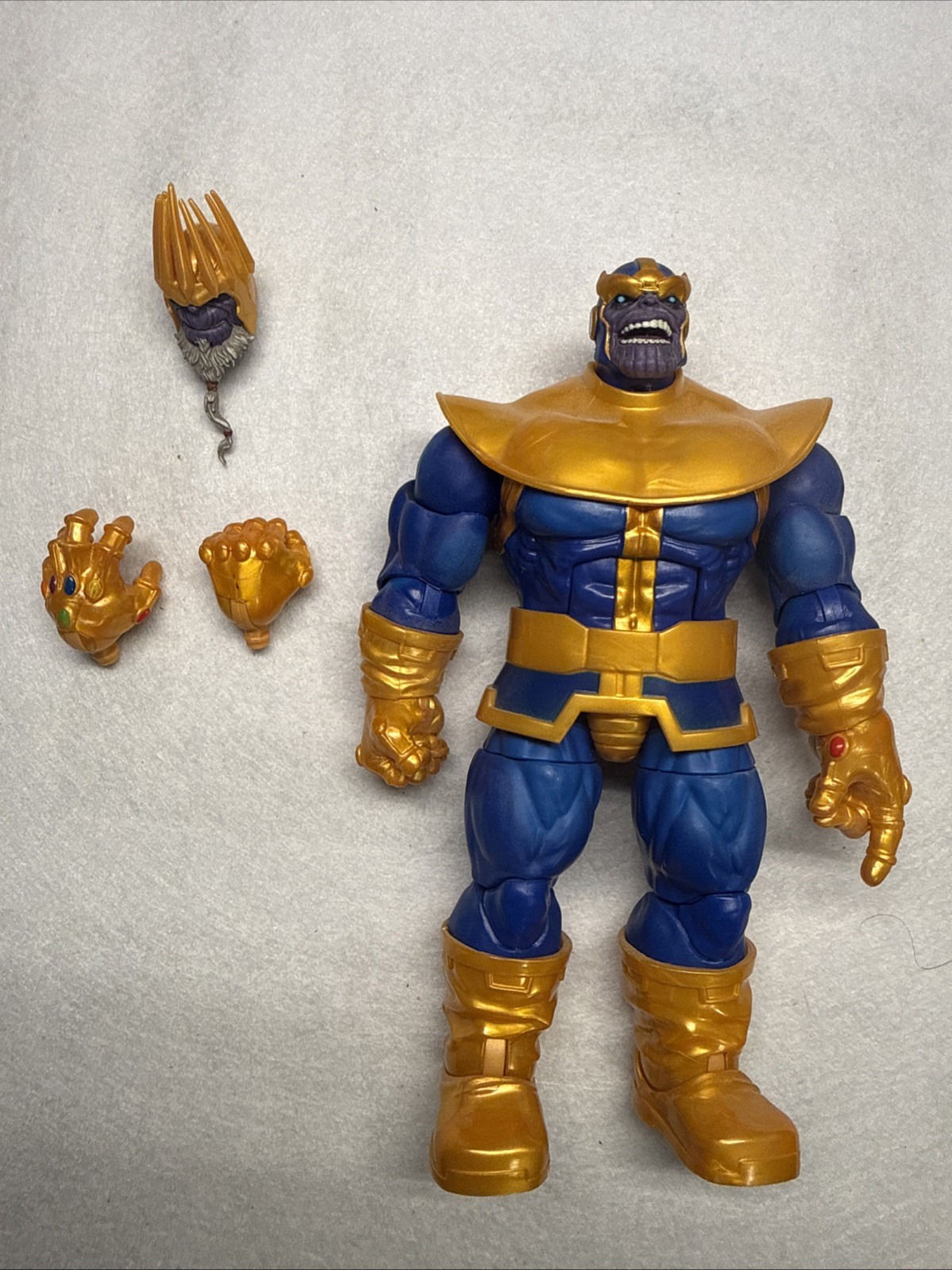Hasbro Marvel Legends Thanos Deluxe Figure Avengers Infinity Gauntlet Complete
