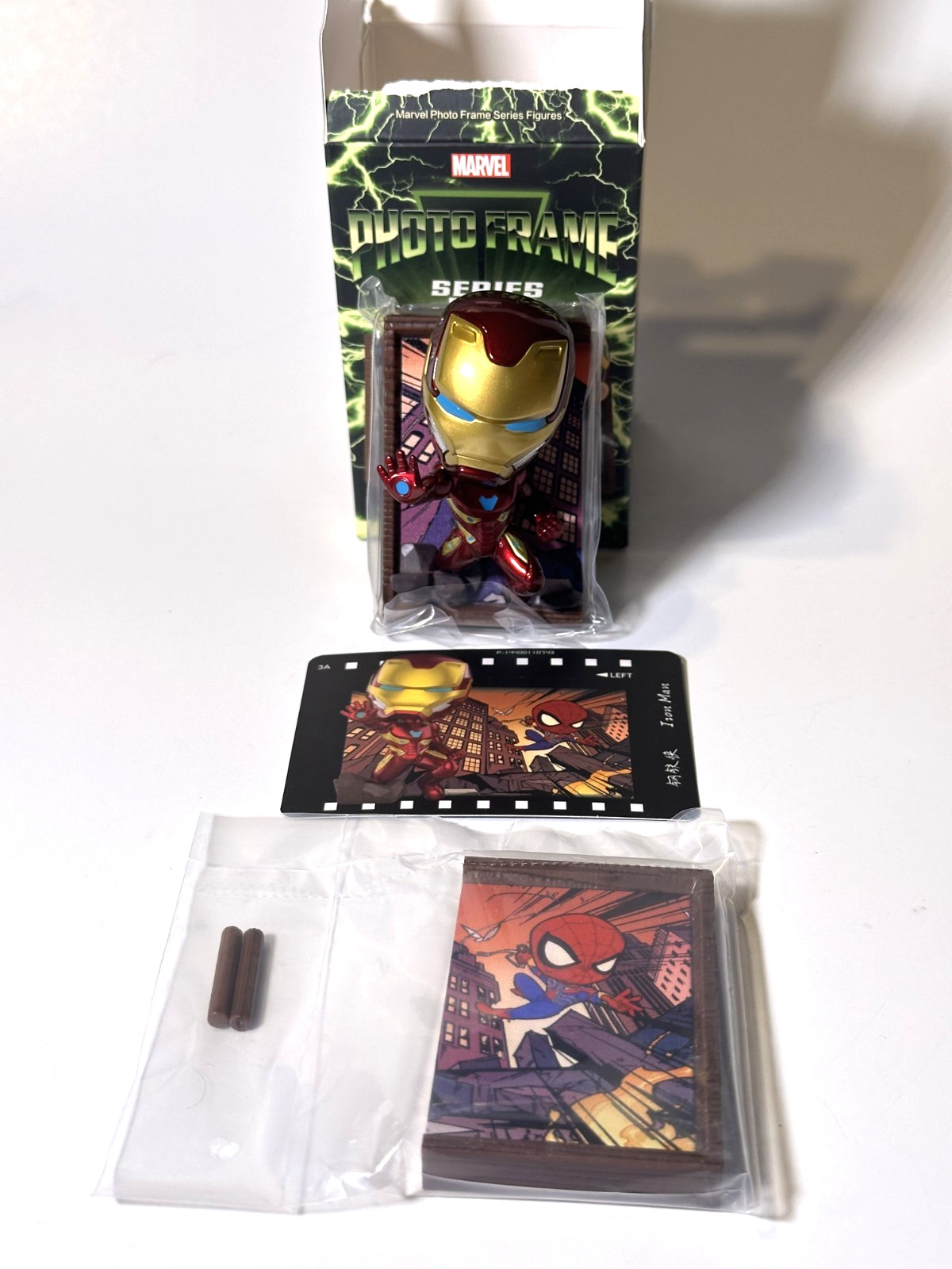 IRON MAN – POP MART Marvel Photo Frame Magnet – COMPLETE BLIND BOX CONFIRMED