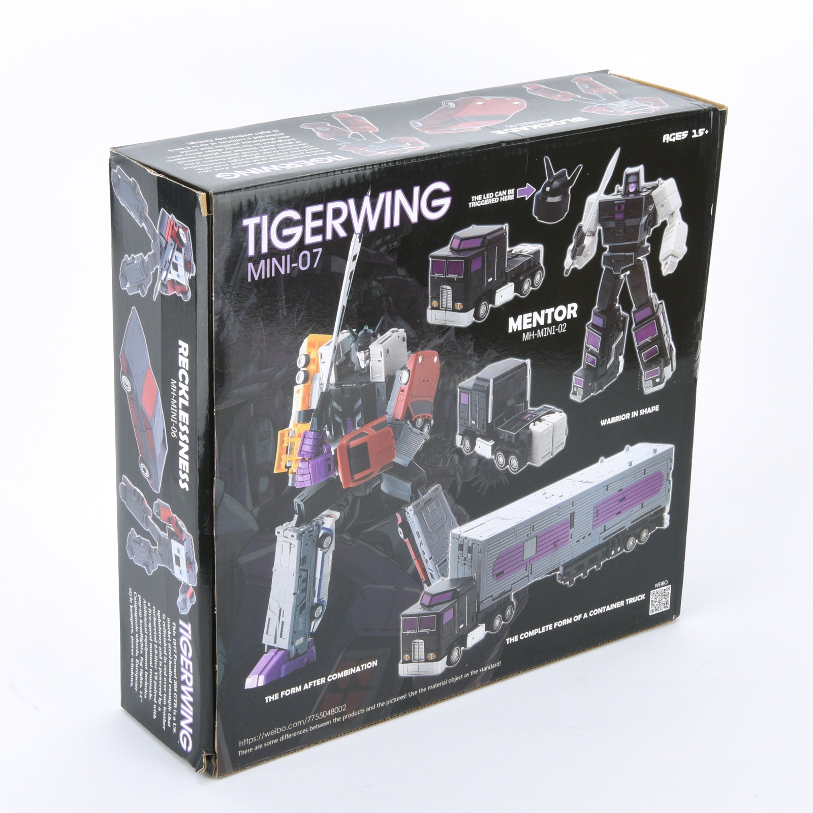 Transformers Tigerwing Menasor 5 in 1 Transforming Figures Set Motormaster Gift