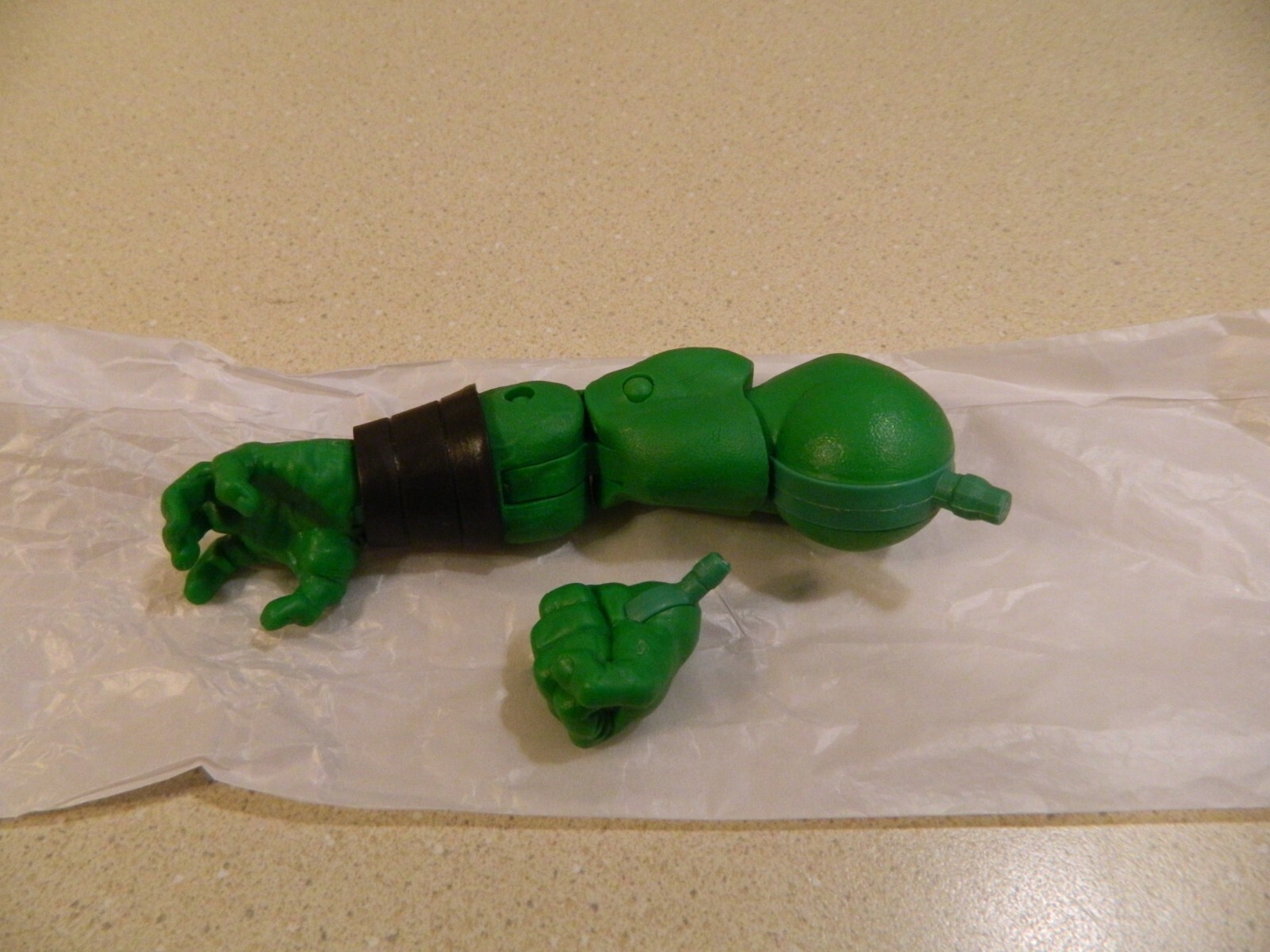 Marvel Legends Totally Awesome Hulk BAF Left Arm & Fist from Marvel Boy