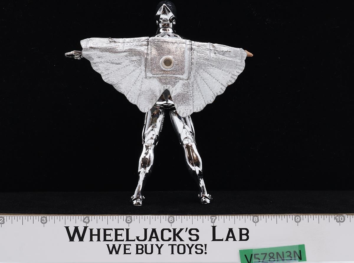 Quicksilver W/Tally Hawk 100% Complete Silverhawks 1987 Telepix Vintage Figure