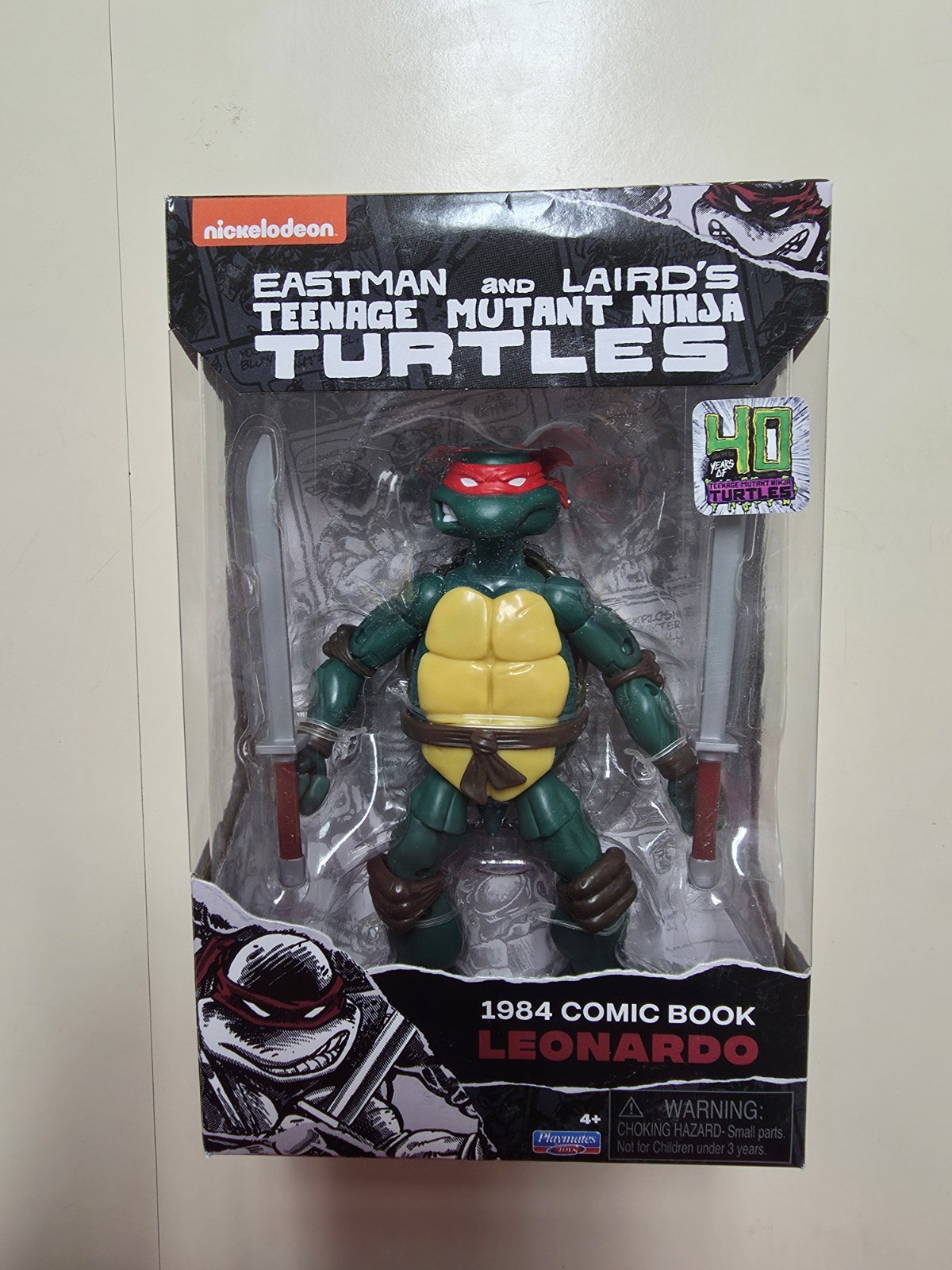 Teenage Mutant Ninja Turtles 1984 Comic Book Series Leonardo Action Figure