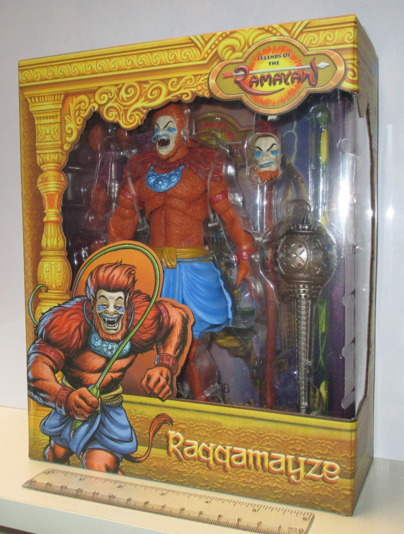 RAQQAMAYZE Beast Man homage MOTU Legends Of The Ramayan Kickstarter Exclusive