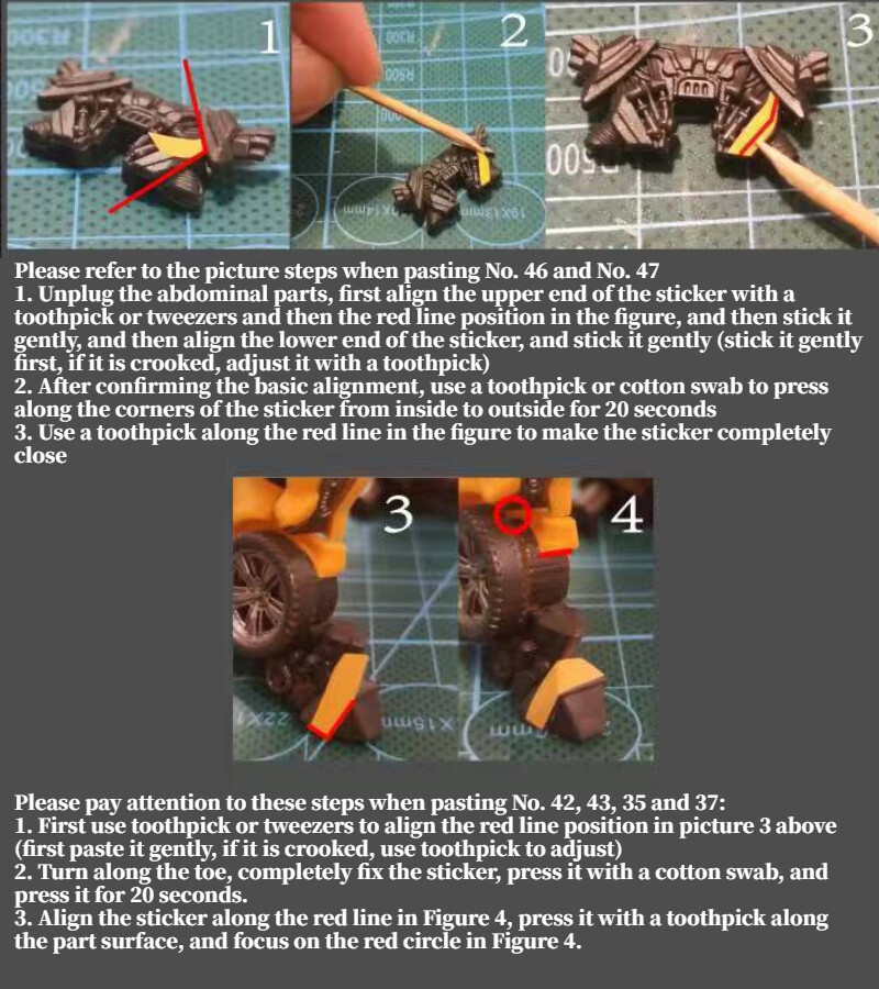 New Decal Paper Beautification Sticker Upgrade Kit For SS87 BEE – MSS STUDIO