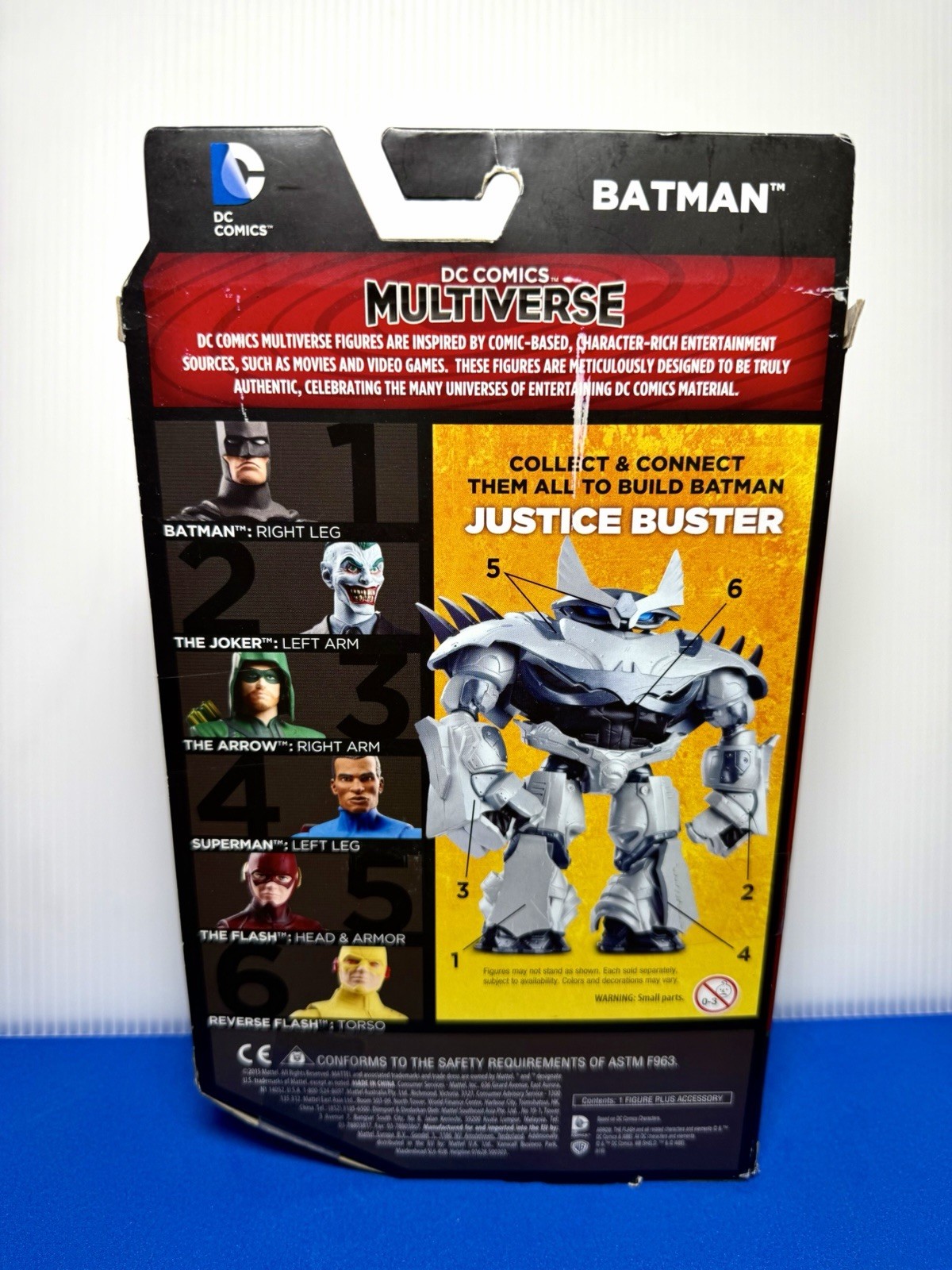 2015 Mattel DC Multiverse – Batman: Zero Year – BATMAN 6.5in Action Figure