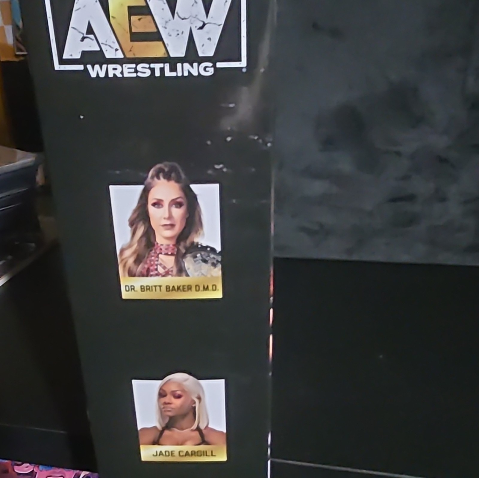 AEW Dr. Britt Baker D.M.D. & Jade Cargill Action Figures w/ Belts & Hands