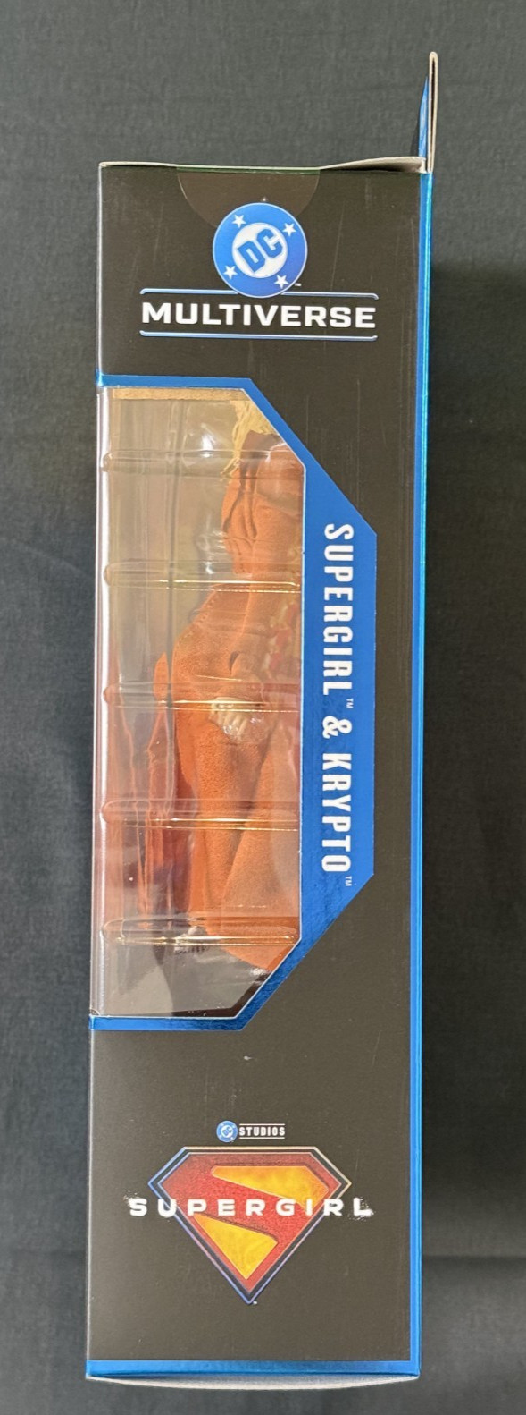 Mcfarlane DC Multiverse Supergirl & Krypto Gold Label Deluxe Theatrical