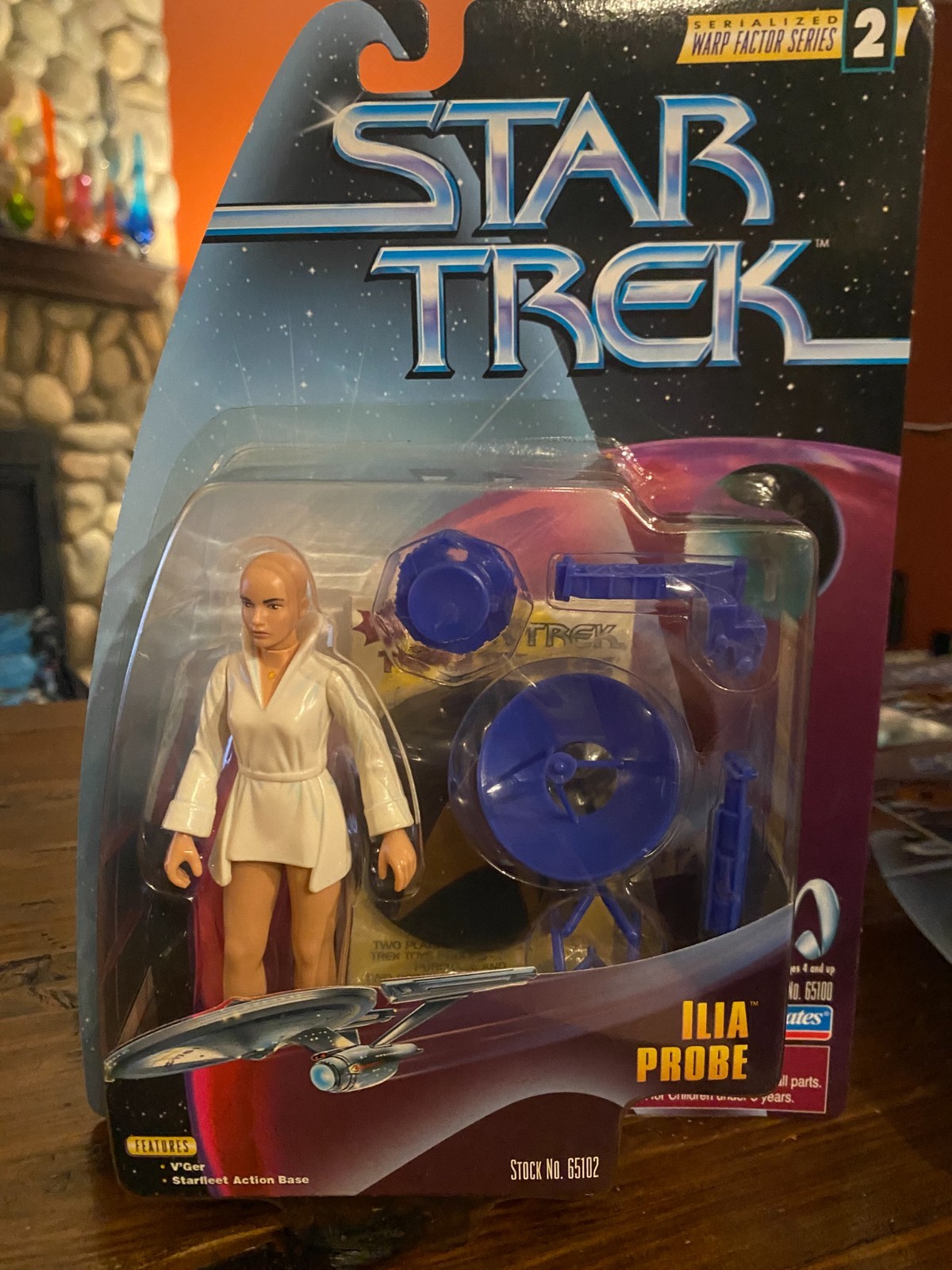 PLAYMATES TOYS STAR TREK The Motion Picture ILIA PROBE Figure Unopened