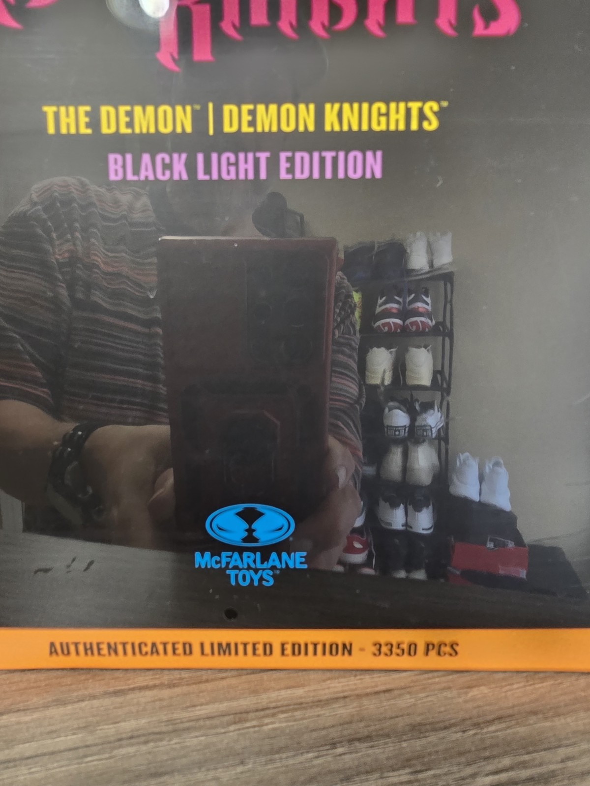 McFarlane Limited Edition Gold Label Collection Batman & Demon Lot of 2.