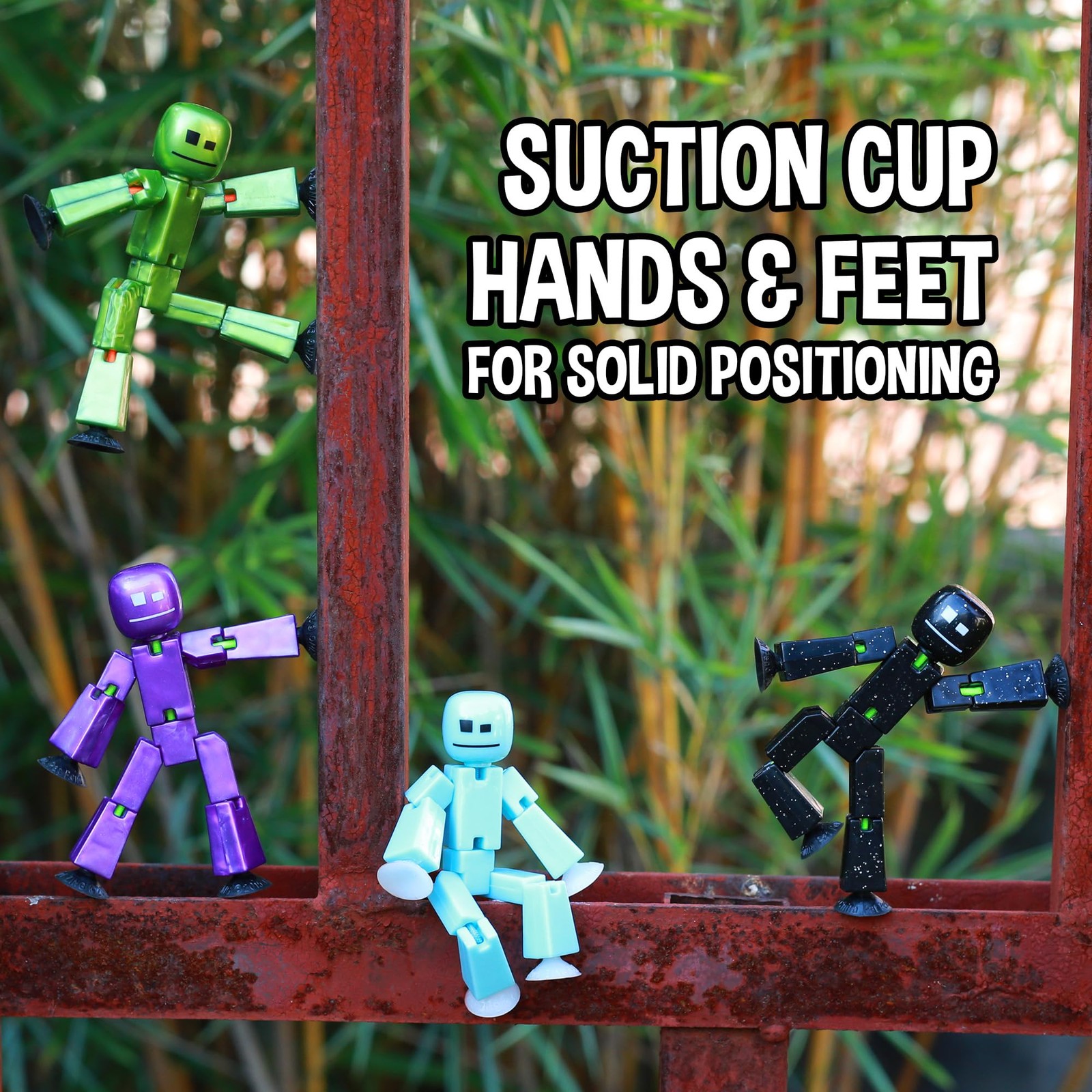Zing StikBot Dual Pack – Includes 2 StikBots – Collectible Action Figures and…