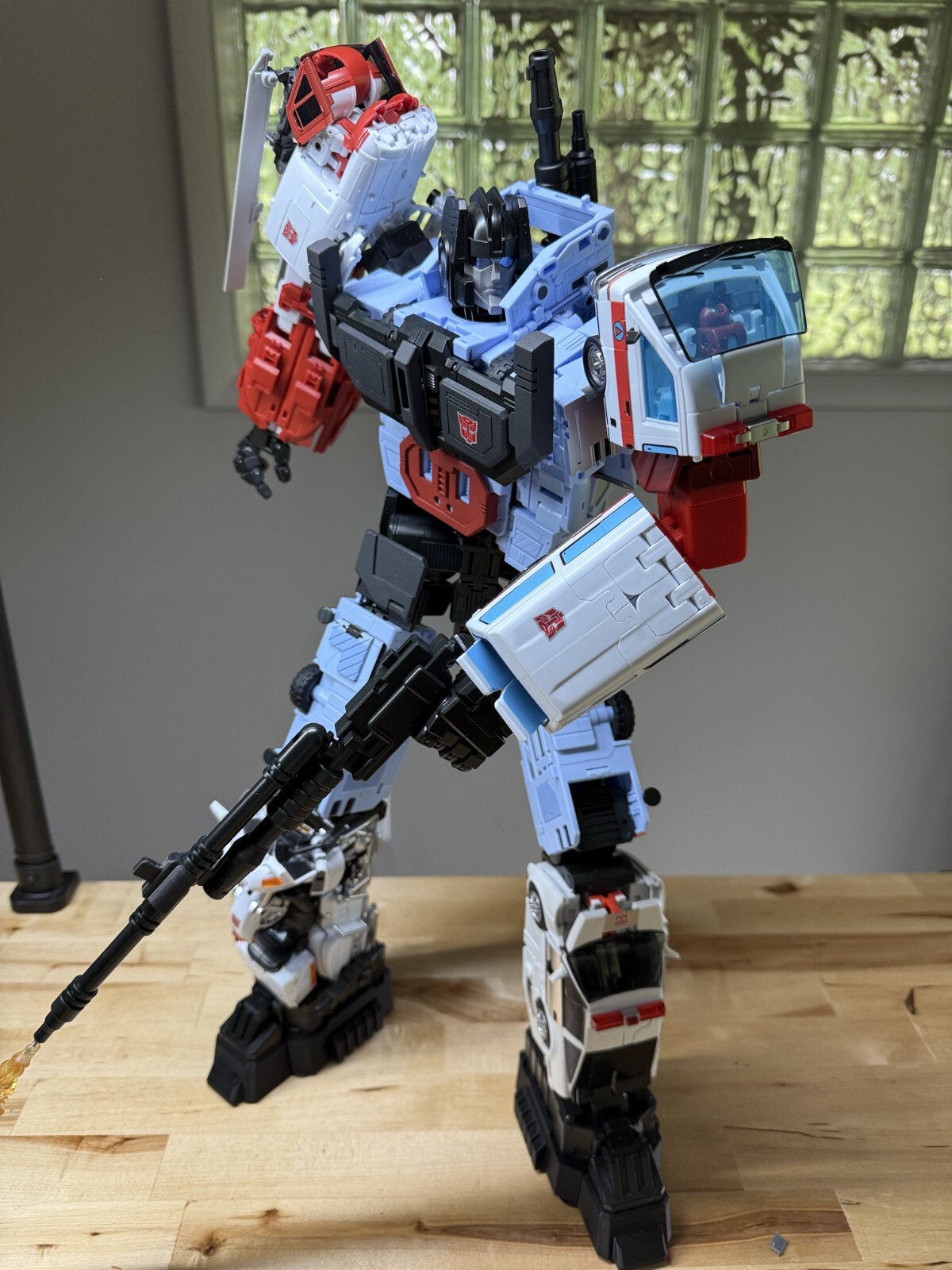 3D Upgrade kit MMC/Ocular Max Defensor Hot Spot Transformers Masterpiece