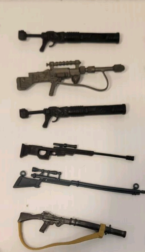 Large Star Wars Weapons Accessories Pieces And Parts Lot of 82 TCW