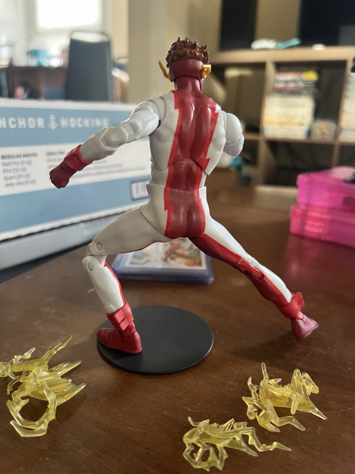 McFarlane Lot The Flash Kid Flash Wally West Dark Flash Walter West Max Mercury