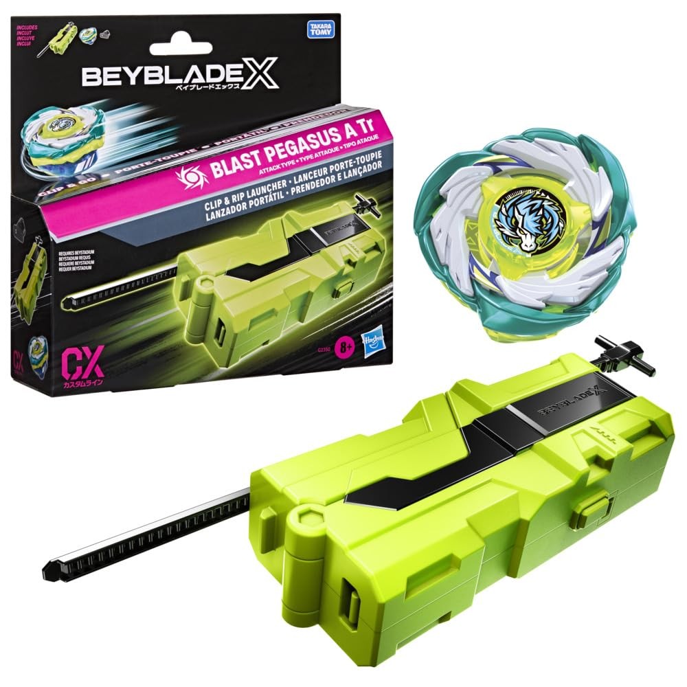 Beyblade X Blast Pegasus A Tr Attack Type Takara Tomy Beyblade Launcher Toy