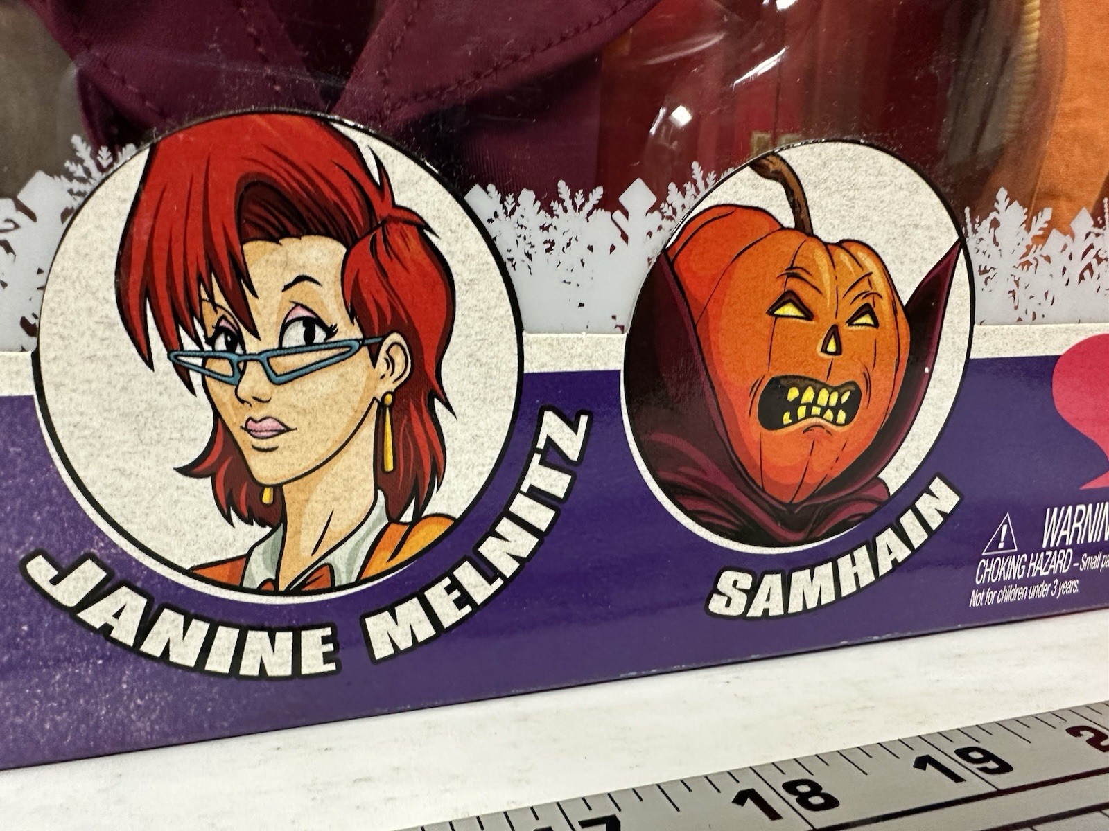 2011 Retro Action The Real Ghostbusters Janine, Samhain & Slimer Firehouse set