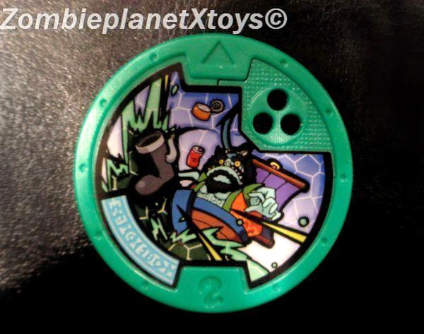 YO-KAI WATCH YO-MOTION Medal SV SNAGGERJAG Series 2 YOKAI HASBRO US SLIPPERY