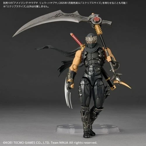 Kaiyodo Amazing Yamaguchi NINJA GAIDEN 3 Ryu Hayabusa with Bonus Parts In Stock