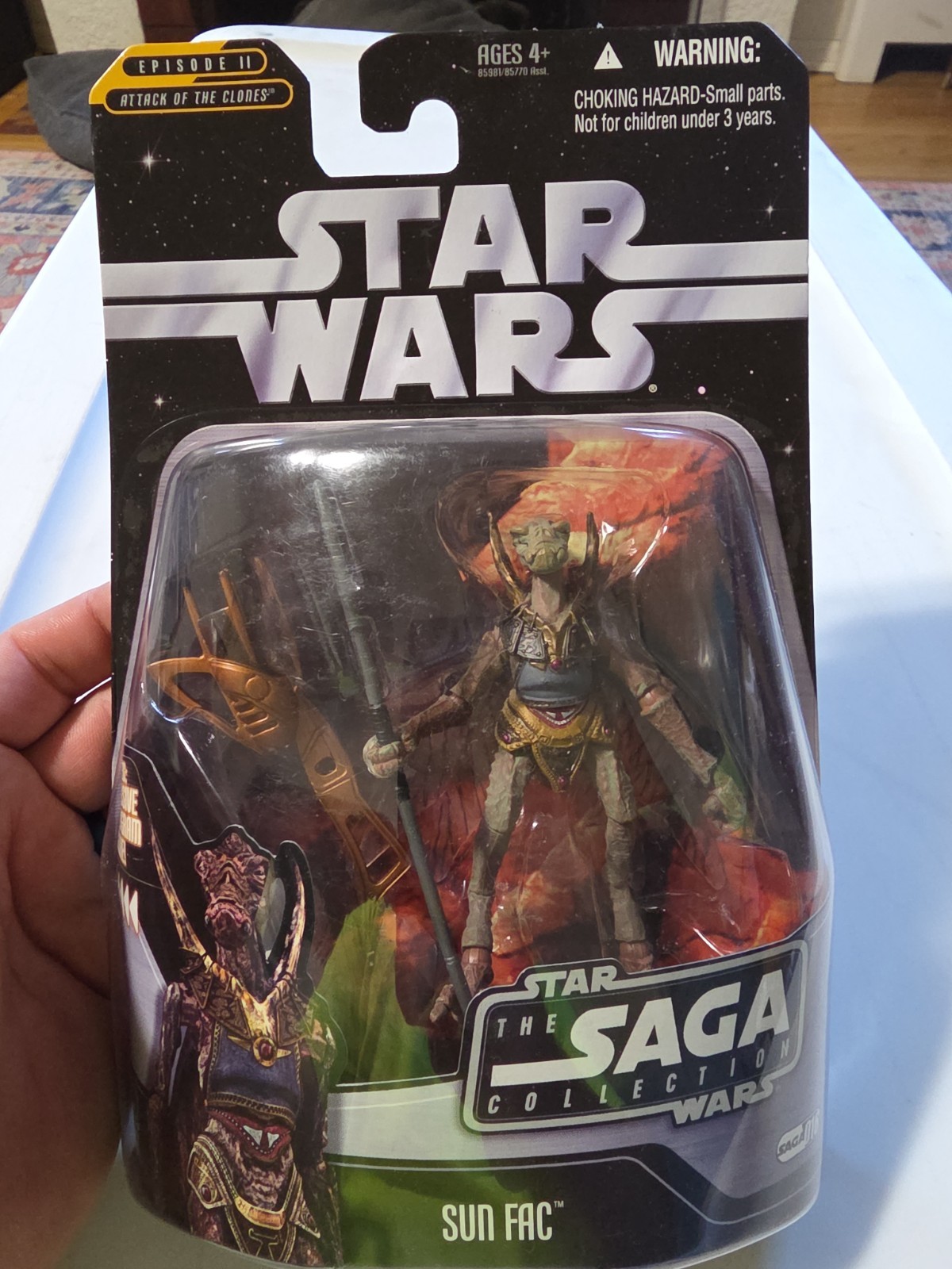 STAR WARS Sun Fac Figure #016 The Saga Collection Episode II NEW