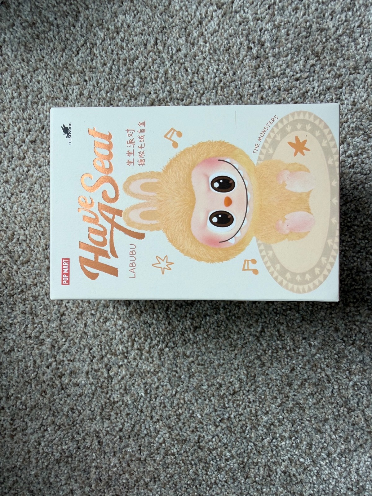Labubu Pop Mart Have a Seat single Box Sealed