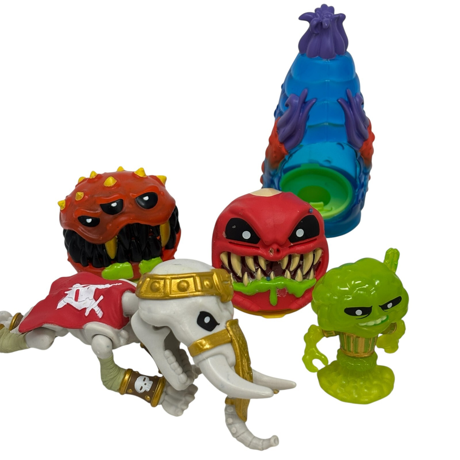 TREASURE X Large Lot Mystical Beasts Figures Weapons Snake Aliens