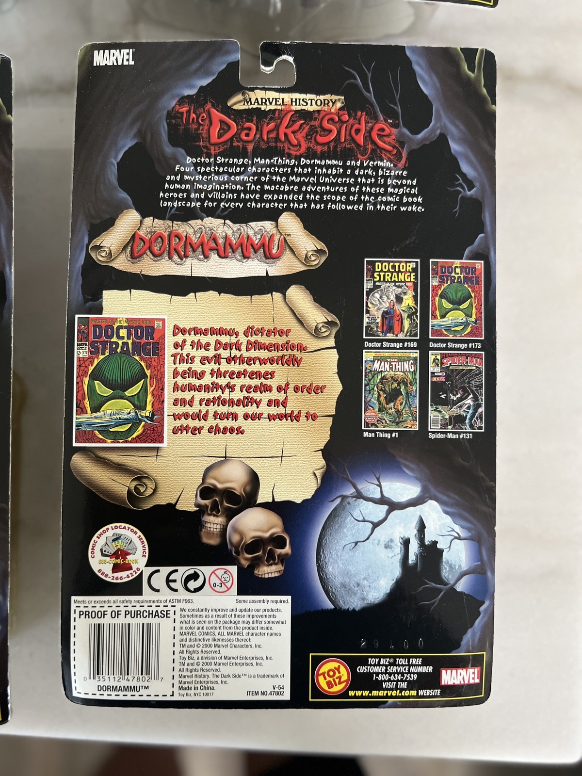 Marvel History Dark Side Complete (Previews Exclusive) Toy Biz Lot of 4 Figures