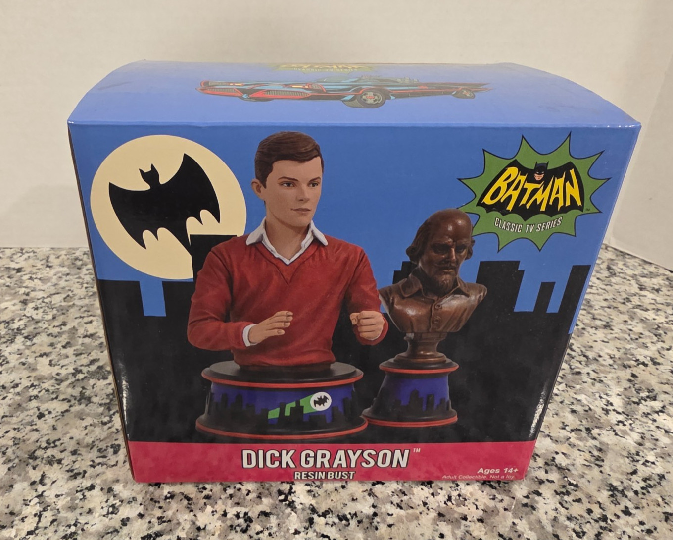 Dick Grayson Resin Bust Batman Classic DC COMICS Diamond Select MIB NEW /3000