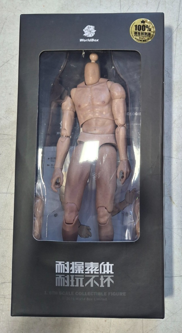 WorldBox World Box 1/6 Scale 12&Prime; Crazy Durable Male Body New