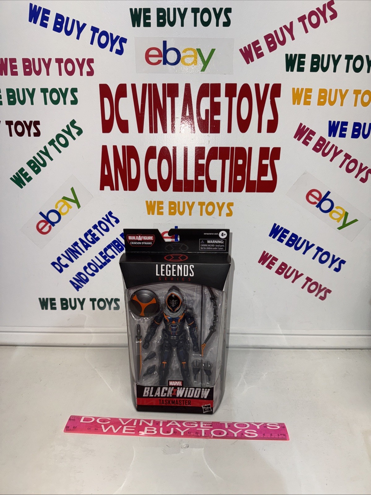 Marvel Legends Black Widow Taskmaster Figure, Crimson Dynamo BAF MISB 🔥