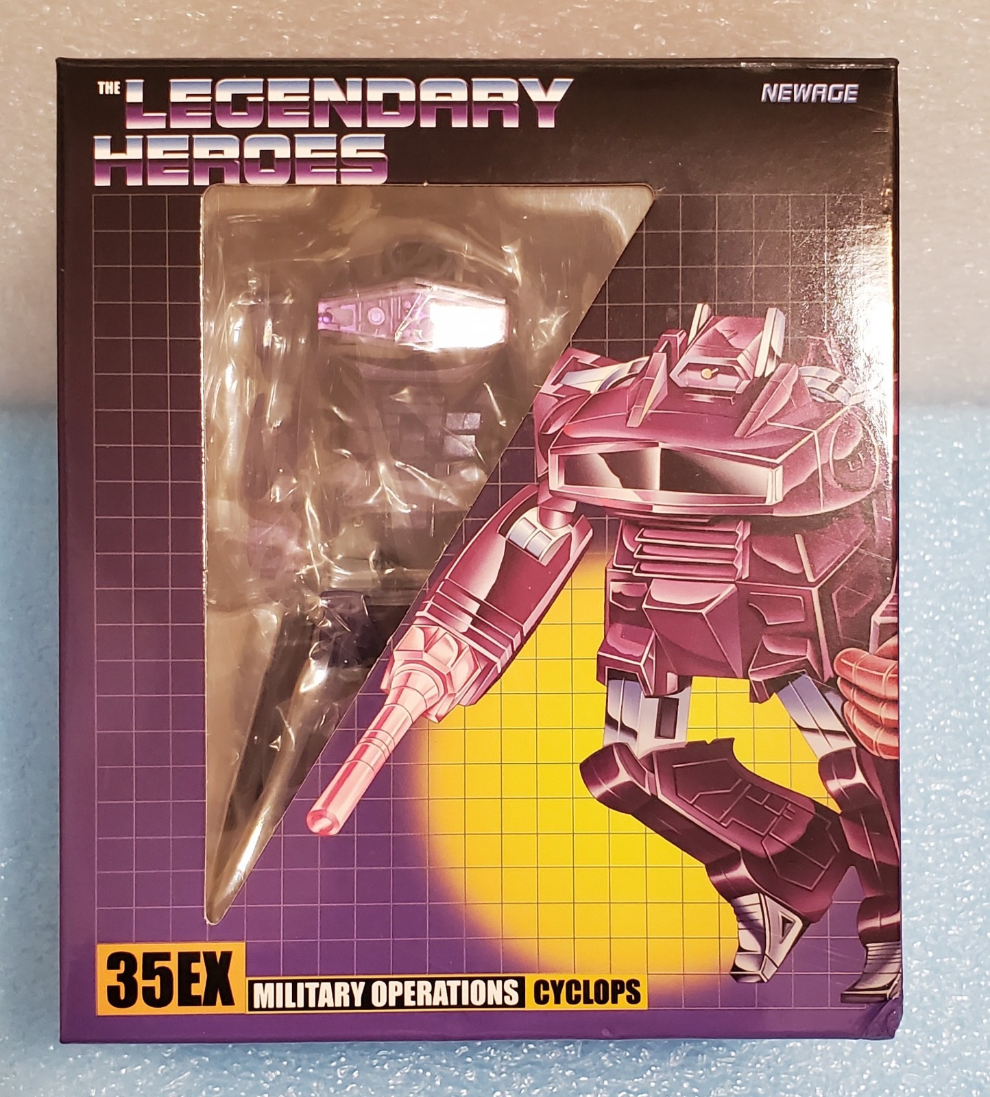 NEWAGE NA H35EX CYCLOPS | G1 SHOCKWAVE ACTION FIGURE