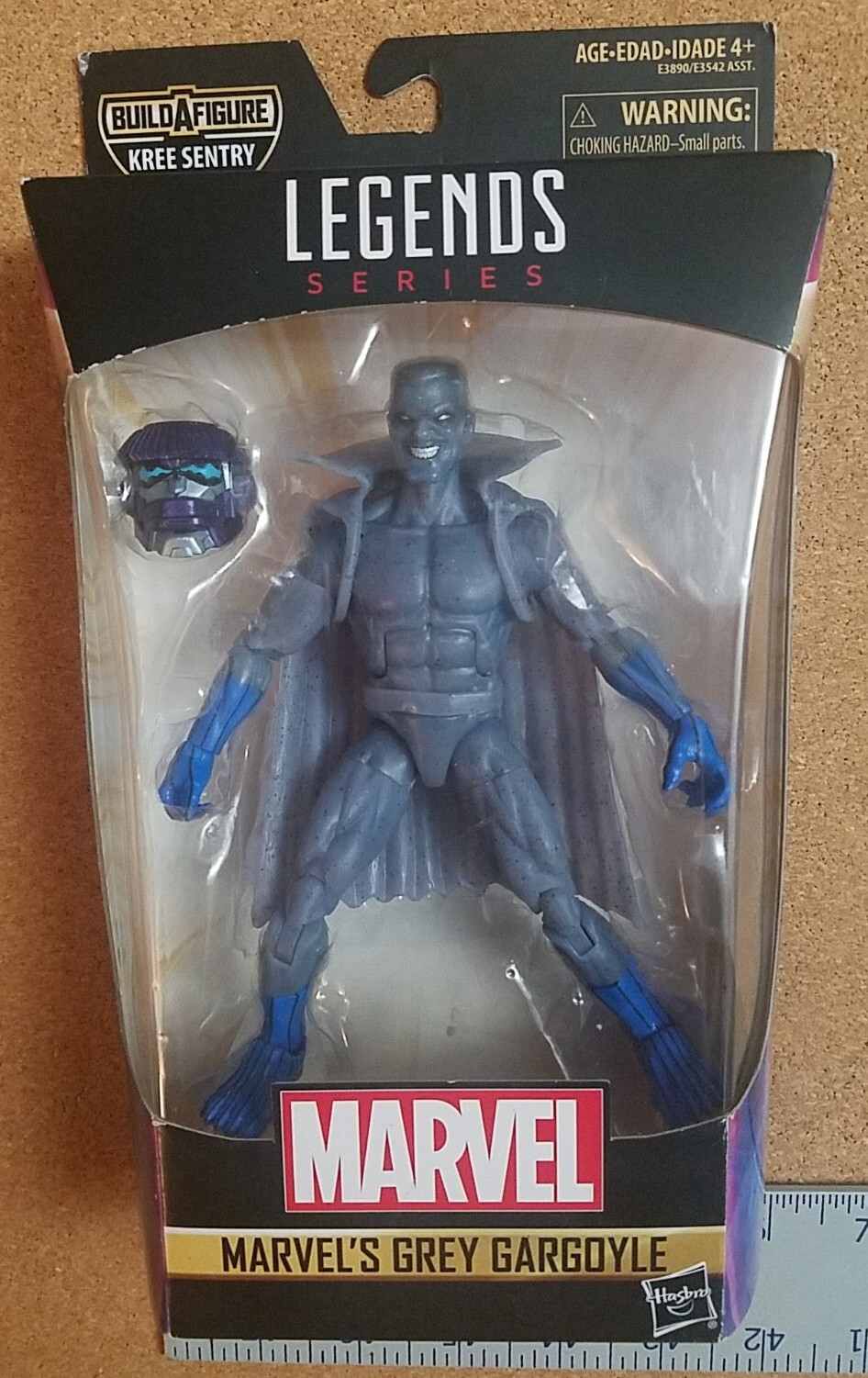 Marvel Legends Grey Gargoyle Figure Hasbro 2018 Kree Sentry BAF Series NIB