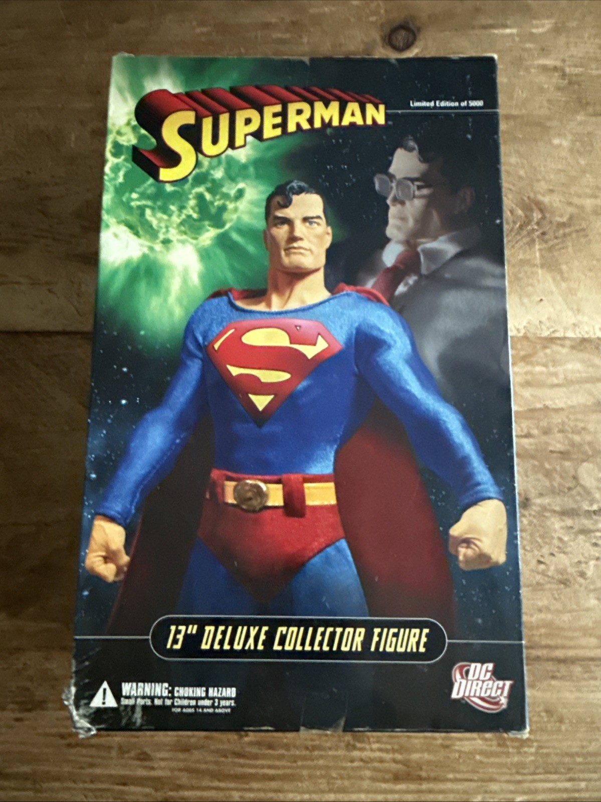 DC Direct Superman 13&Prime; Deluxe Collector Action Figure Limited to 5000 R
