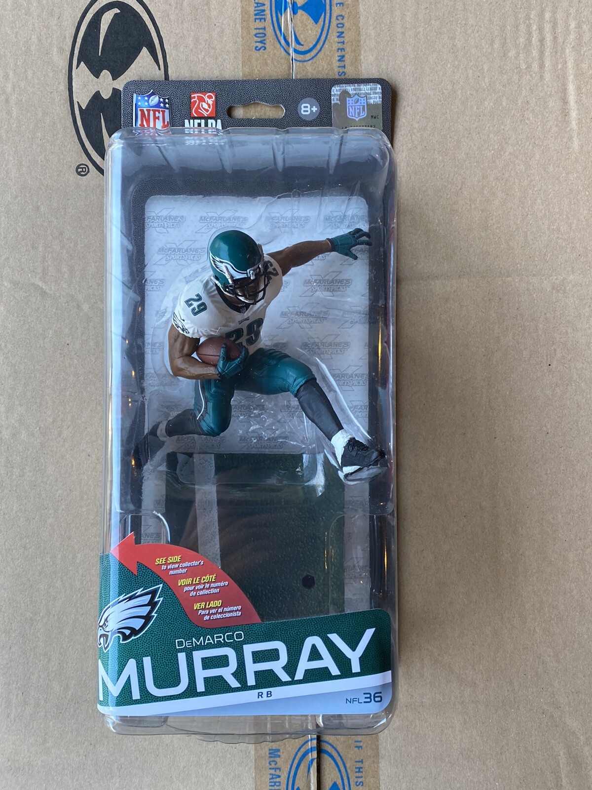 NFL Series 36 DeMarco Murray McFarlane Eagles Variant White Jersey Chase /2500