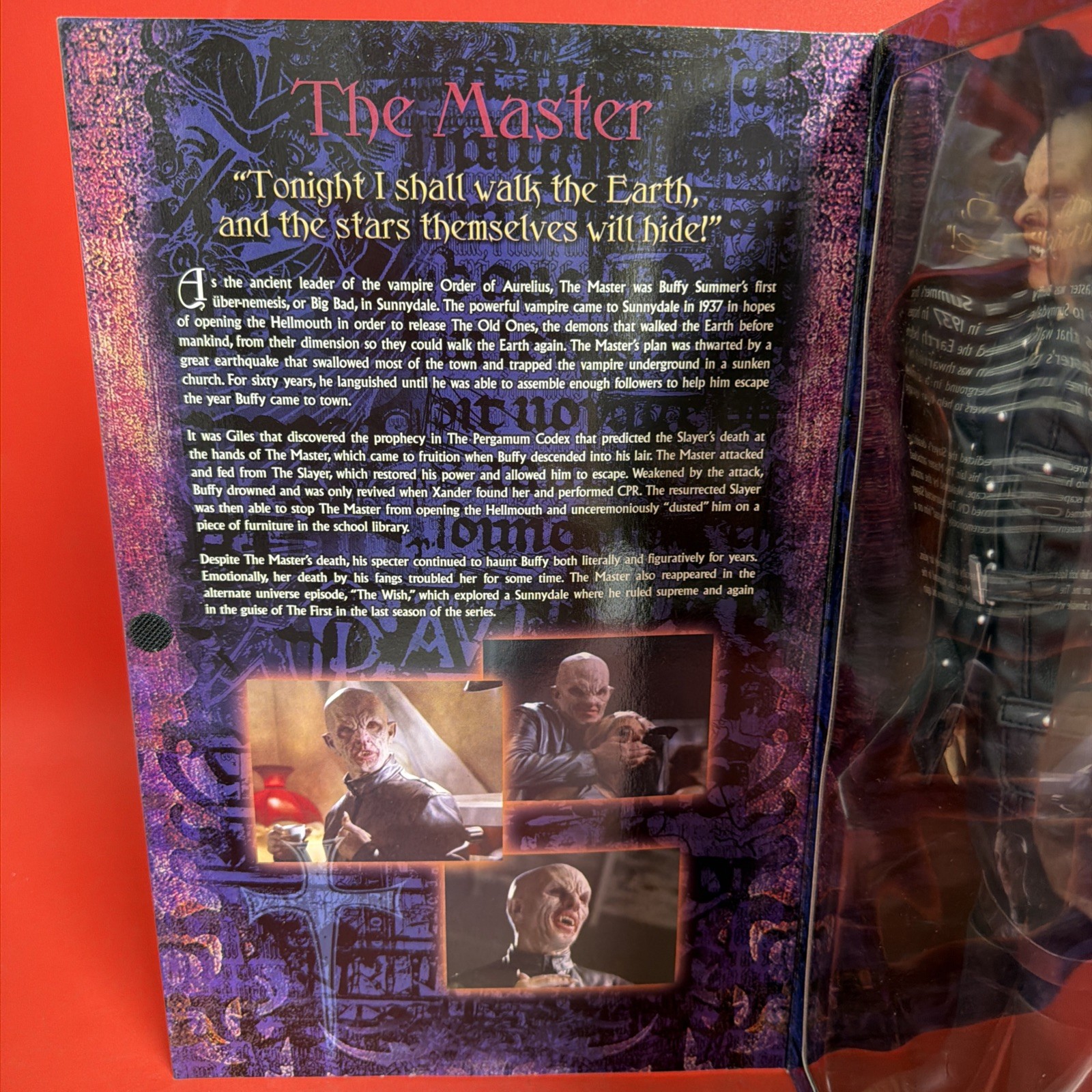 The Master Buffy the Vampire Slayer 2004 Sideshow Collectibles 12&Prime; Figure