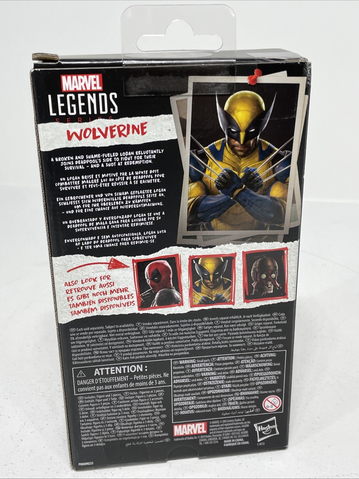 Marvel Legends Deadpool & Wolverine Wolverine 6&Prime; Action Figure Brand New Sealed
