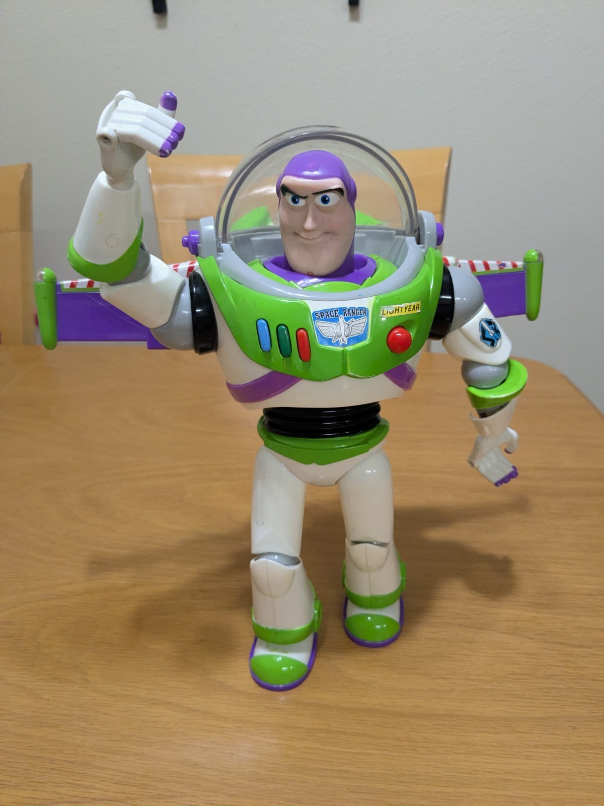 Disney Toy Story 12&Prime; Buzz Lightyear Interactive Action Figure