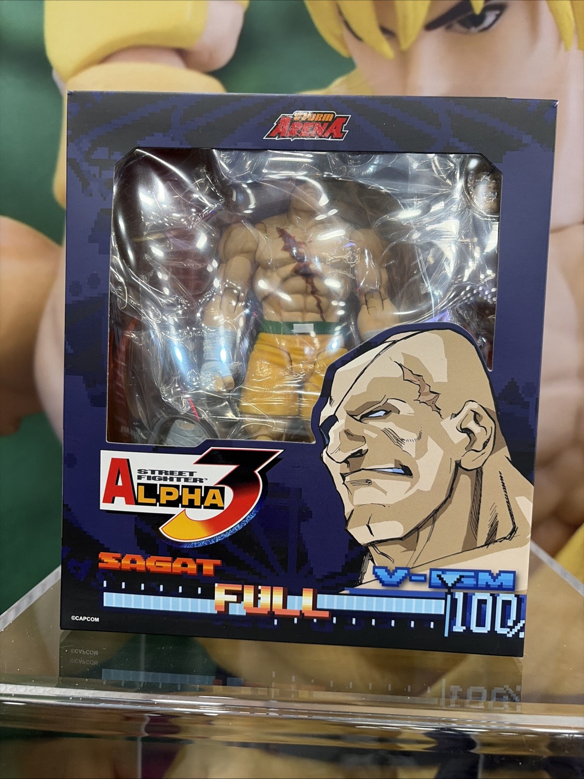 Storm Arena Street Fighter Alpha 3 Sagat 1/12 Action Figure (Evo 2026) Presale