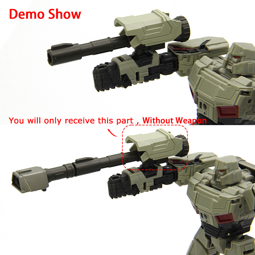 Weapon Arm Cannon Upgrade Kit For TF ONE SS-114 Megatank Accessories 3D DIY kit