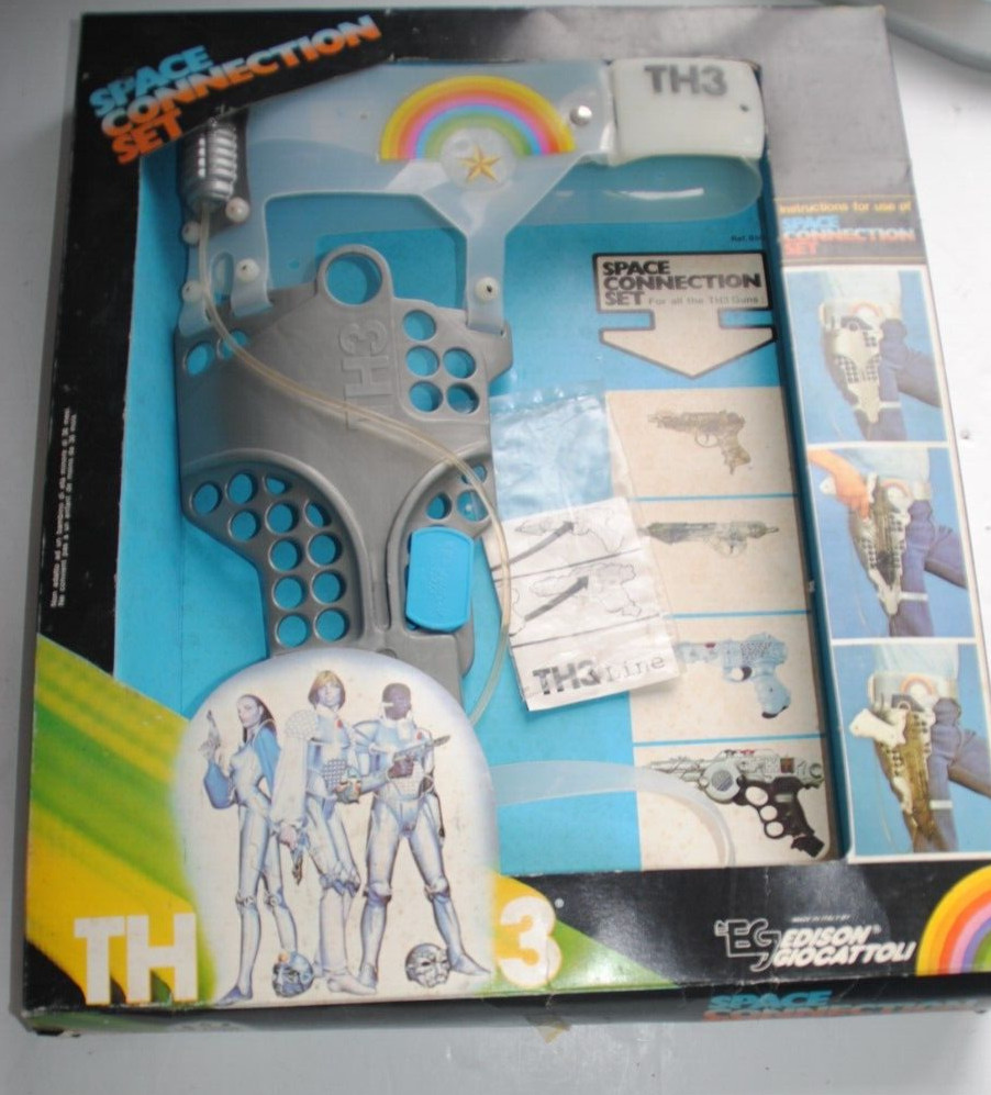 TH3 PROJECT SPACE HEROES EDISON TOYS SPACE CONNECTION SET BOXED !