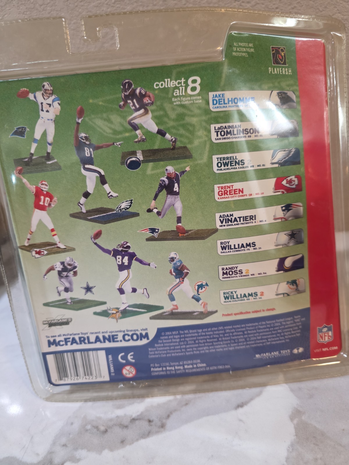 2004 McFarlane NFL Ricky Williams Dolphins NIB